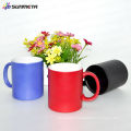 heat sensitive color changeing mug hot cold